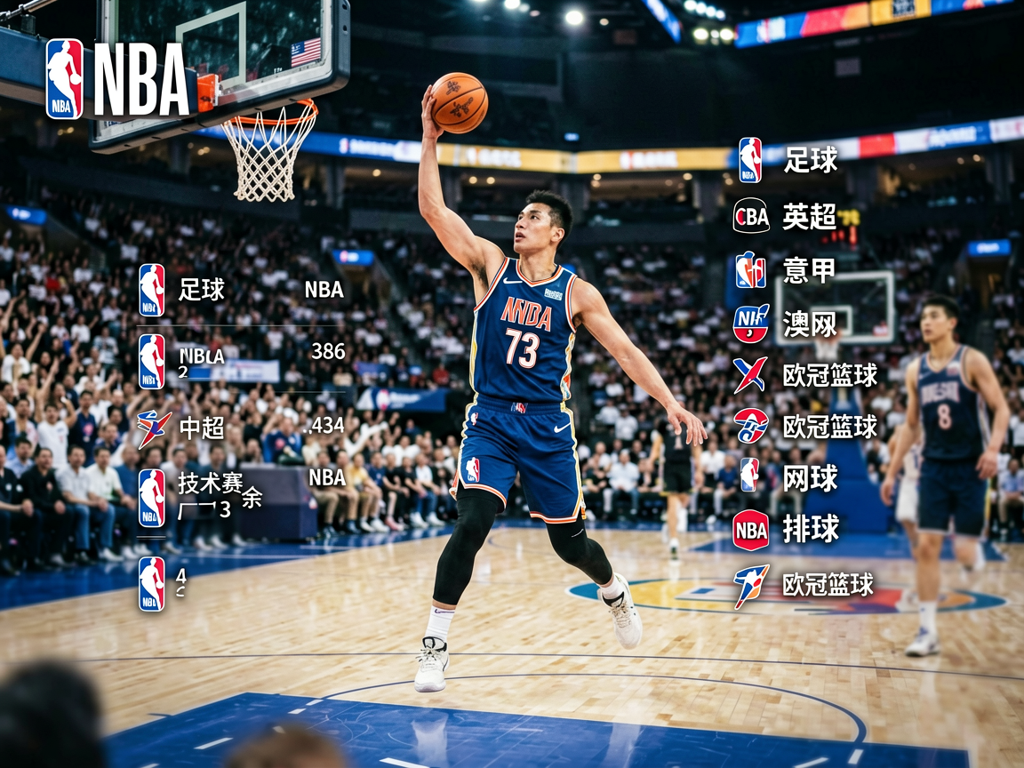 NBA篮球赛事比分实时追踪，球队数据统计
